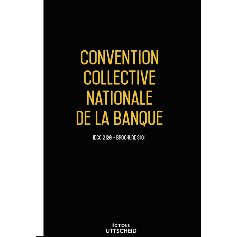 Convention collective nationale Banque - 